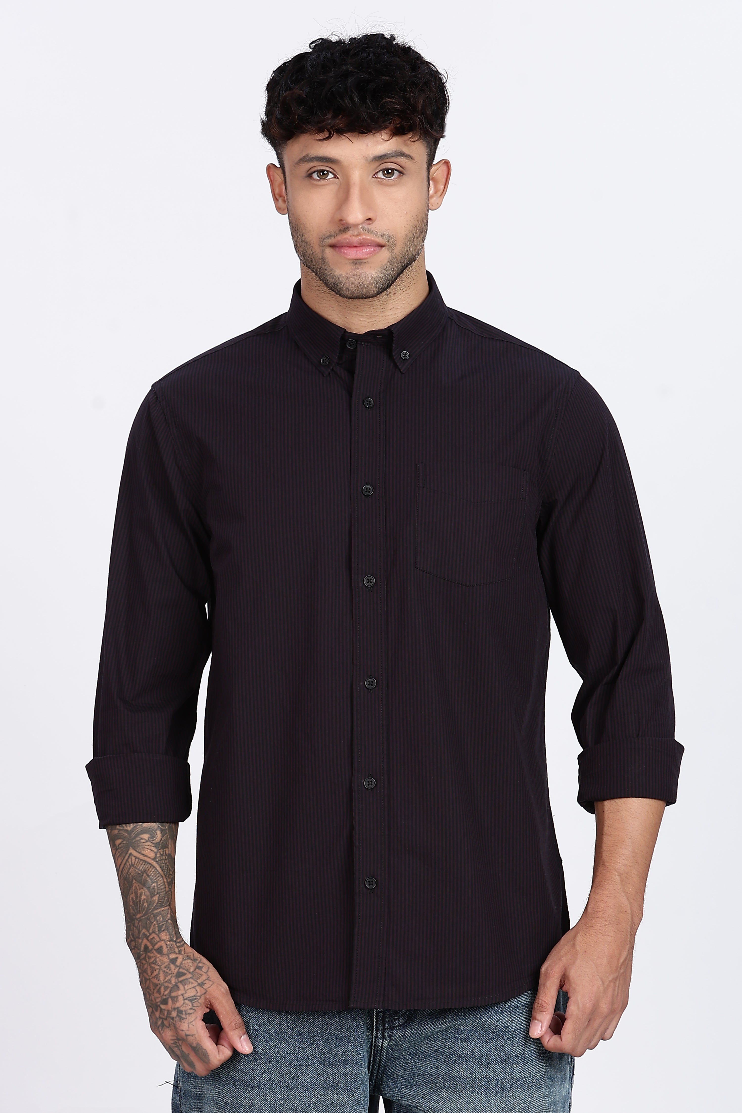 Casual Striped Shirt