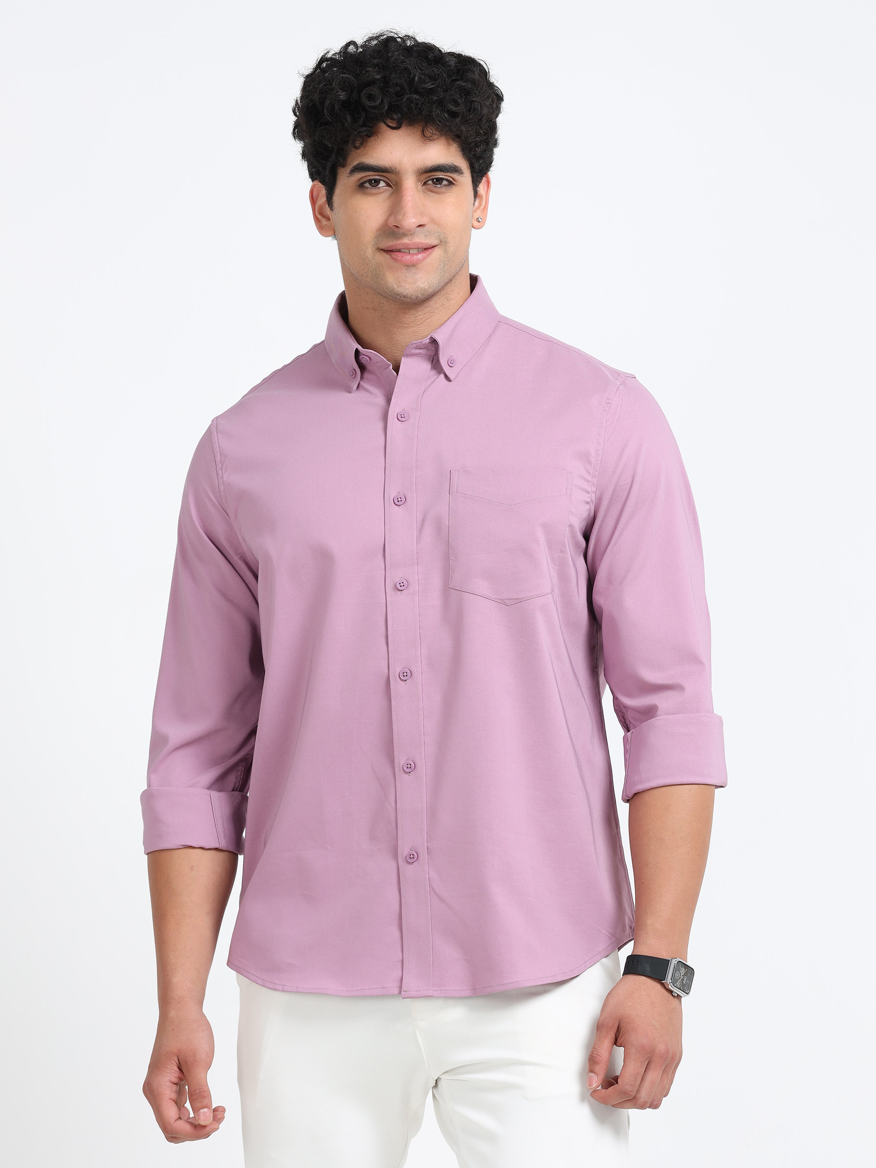 Poly Oxfort Plain shirt