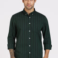 Casual Oxfort Striped Shirt