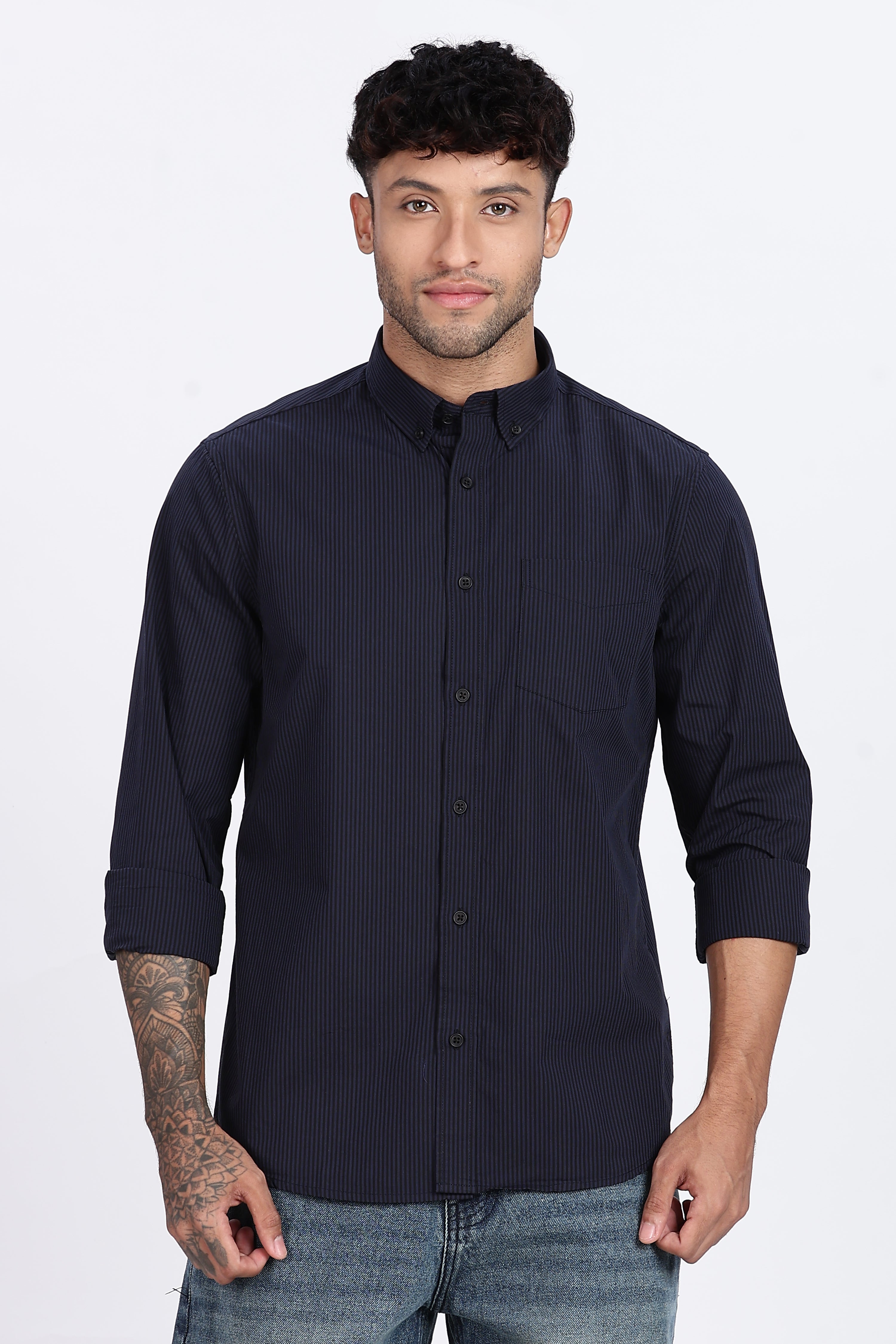 Casual Striped Shirt