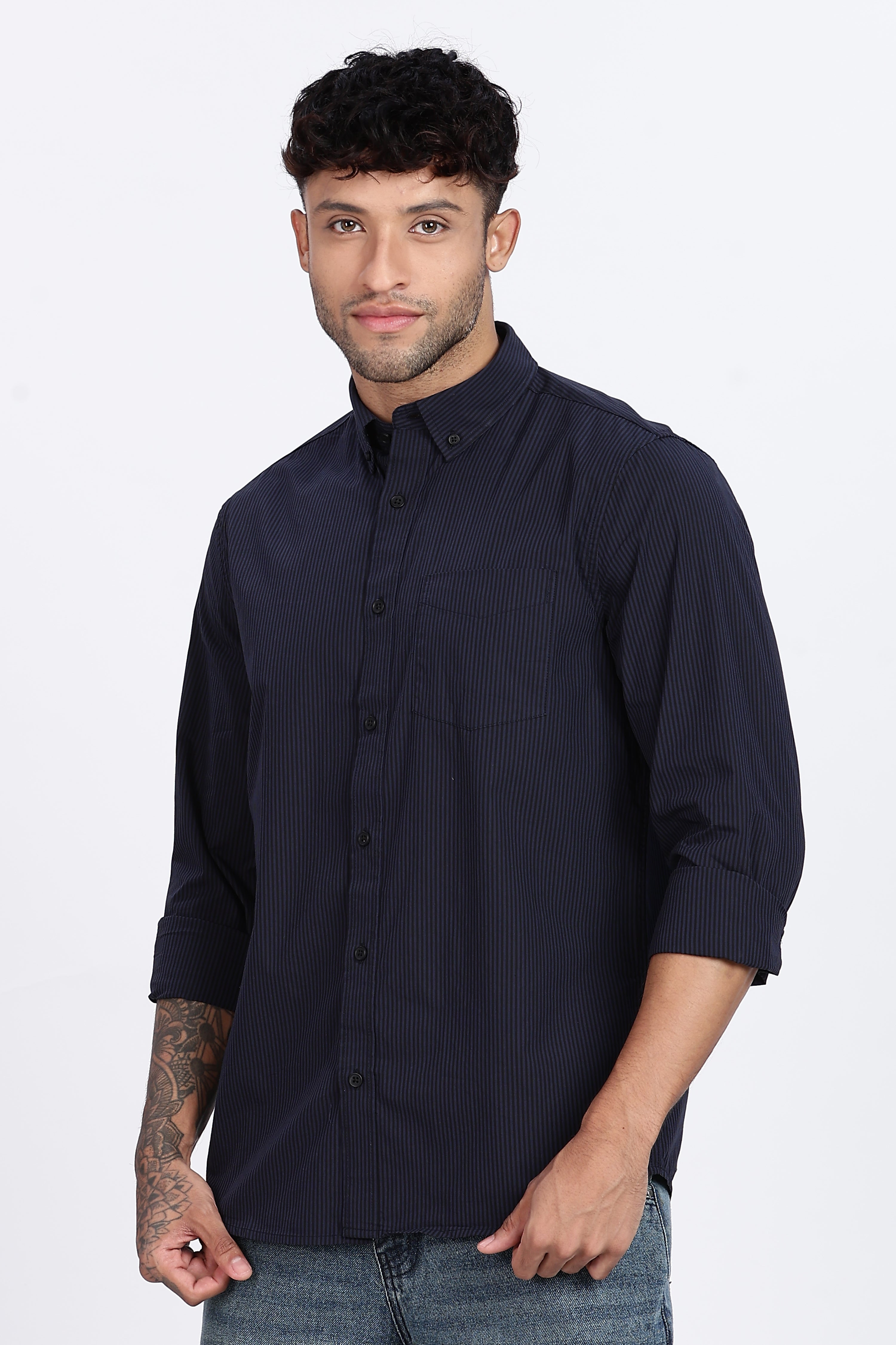 Casual Striped Shirt